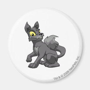 Lupe Schatten Magnet
