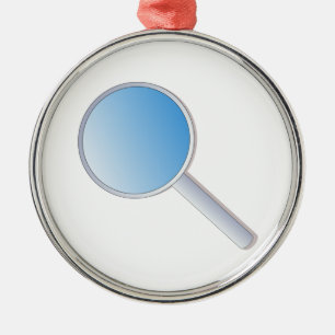 Lupe Silbernes Ornament