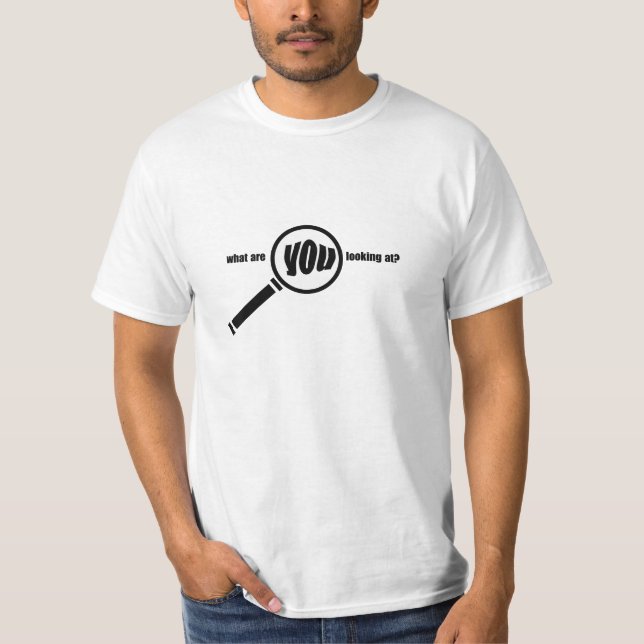 Lupenlogo T-Shirt (Vorderseite)