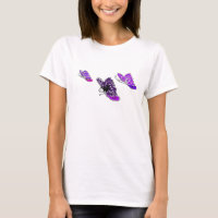 Lupie Lucy lila Schmetterlingst-shirt
