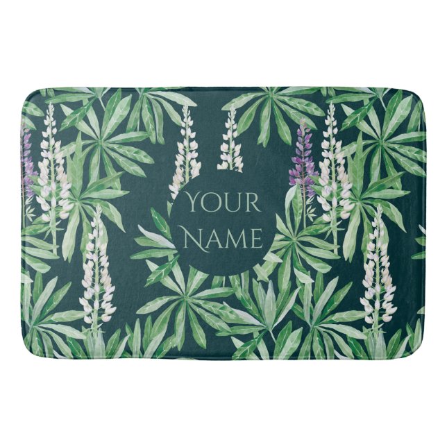 Lupin-Blume Badematte (Vorderseite)