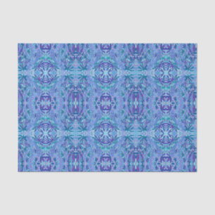 Lupinenblüten-Muster im Bohemian-Stil, arabeske Bl Seidenpapier