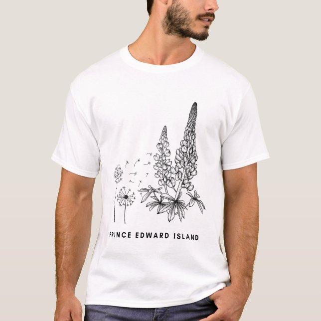 Lupines & Dandelues PEI T - Shirt (Vorderseite)