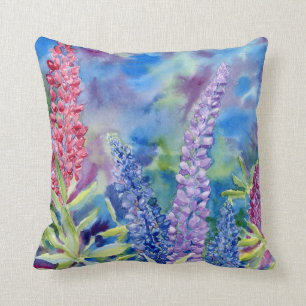 "Lupines-" Wurfs-Kissen Kissen