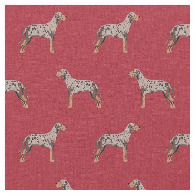 Lupisiana catahoula Leopardin Stoff (Nahaufnahme)