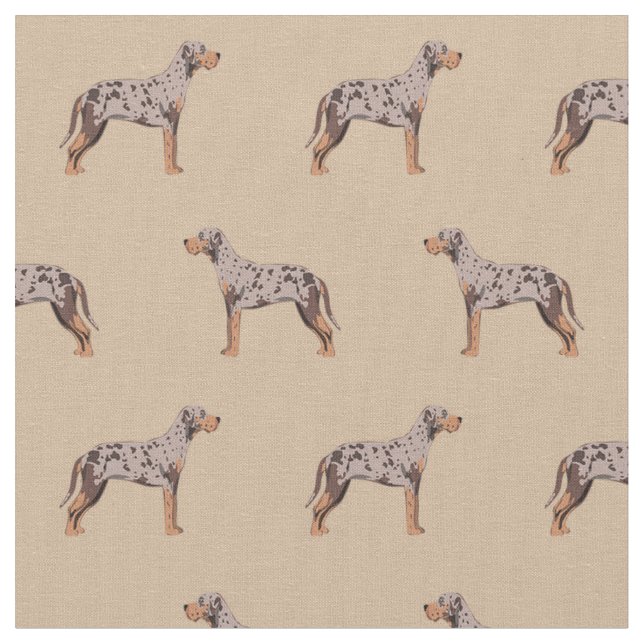 Lupisiana catahoula Leopardin Stoff (Nahaufnahme)