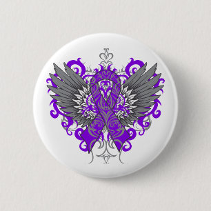 Lupus Awareness Cool Wings Button