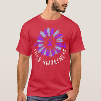 Lupus Awareness Lila Ribbon SLE Autoimmunerkrankun T-Shirt