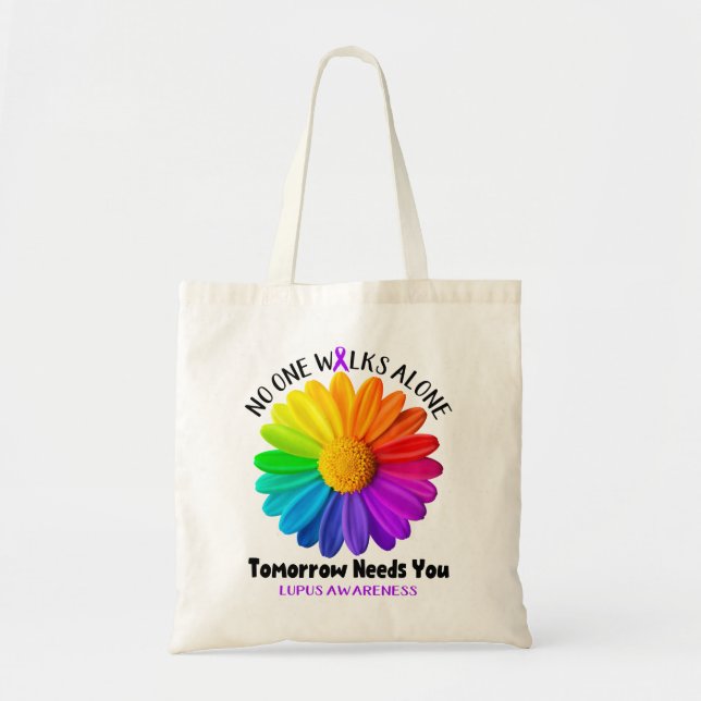 Lupus Awareness Month Ribbon Geschenke Tragetasche (Vorne)