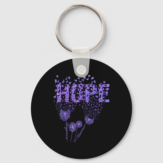 Lupus Awareness Schlüsselanhänger (Vorderseite)