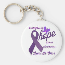 Lupus Awareness Schlüsselanhänger