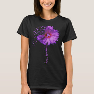 Lupus Awareness Sonnenblumen Band T-Shirt