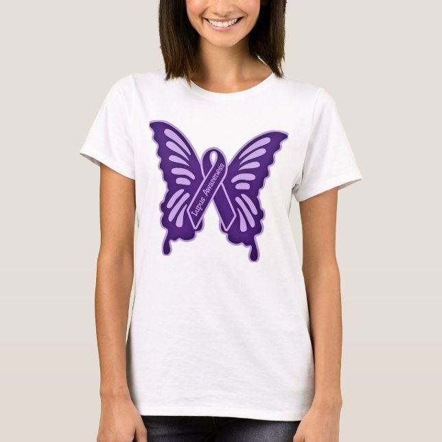 Lupus Awareness T - Shirt (Vorderseite)