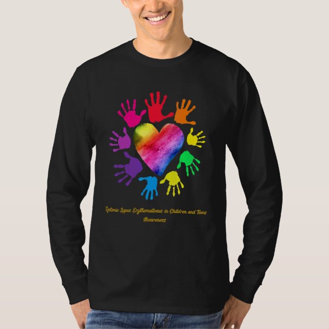 Lupus Erythematosus bei Kindern und Jugendlichen B T-Shirt (Vorderseite)