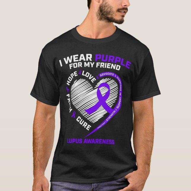 Lupus Frauen Männer Kinder ihrem Freund Lupus Bewu T-Shirt (Vorderseite)
