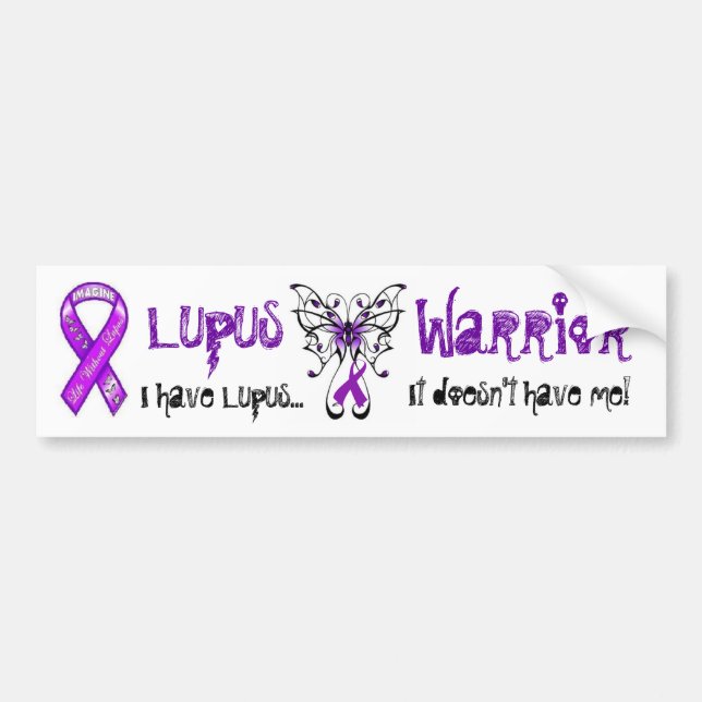Lupus-Krieger-Autoaufkleber Autoaufkleber (Vorne)