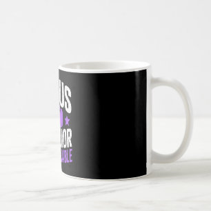 Lupus Krieger unzerbrechliche Wahrnehmung lila Ban Kaffeetasse