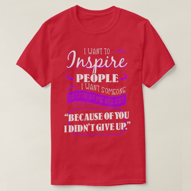 Lupus Schmetterling Rash Cure Lila Rippe T-Shirt (Design vorne)