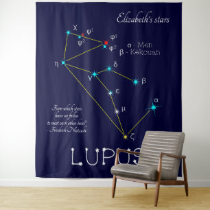 Lupus Wandteppich