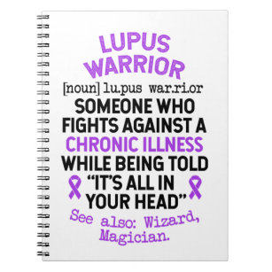Lupus Warrior Definition Notizblock
