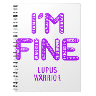 Lupus Warrior - ICH BIN FINE Notizblock