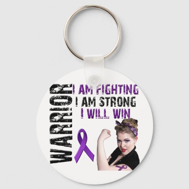 Lupus Warrior Schlüsselanhänger (Vorderseite)