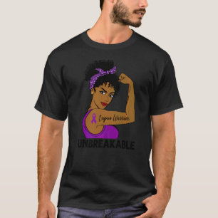 Lupus Warrior Strong Black Women Unzerbrechliche S T-Shirt