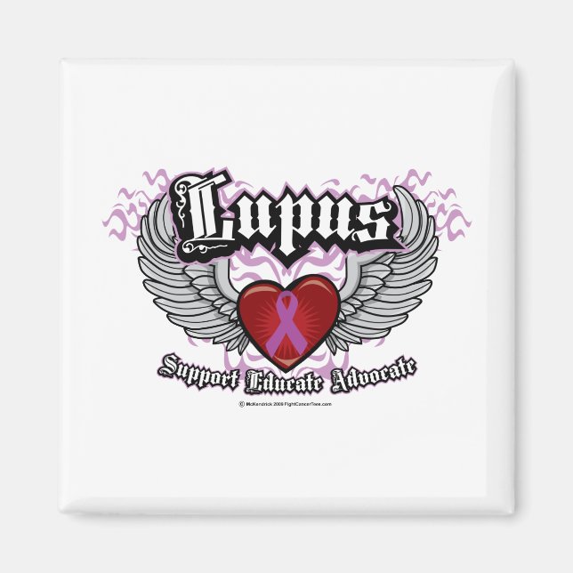 Lupus Wings Magnet (Vorne)