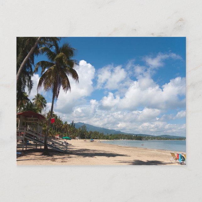 Luquillo Beach Puerto Rico Postkarte (Vorderseite)