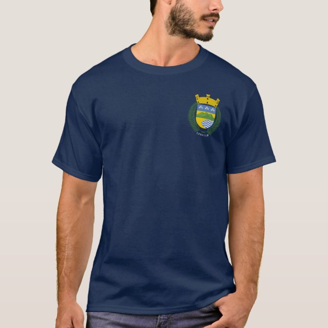Luquillo Wappen - Puerto Rico T-Shirt (Vorderseite)