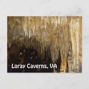Luray Caverns, carte postale VA