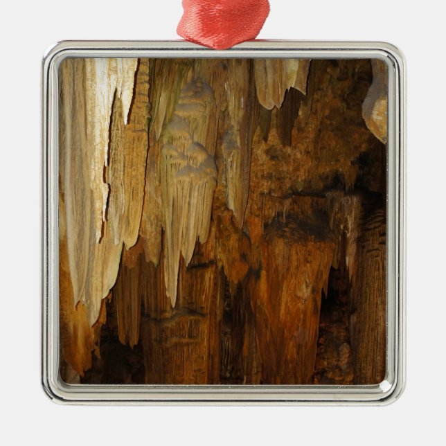 Luray Höhlen Silbernes Ornament (Vorne)