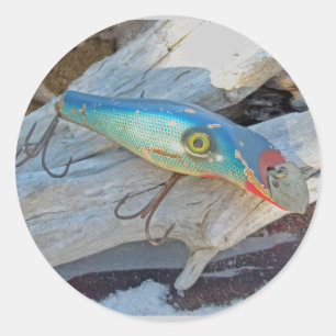 Lure P & K Lippy Chicago IL Sticker der 40er Jahre