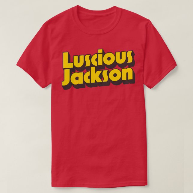 Luscious Jackson 90s Style Fan Design 2 T-Shirt (Design vorne)