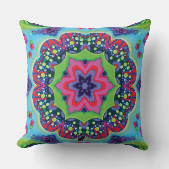Luscious Kaleidoskop Pillow Kissen (Vorderseite)