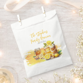 Luscious Lemon Cake Ginger Tea Family Wiedersehen Geschenktütchen
