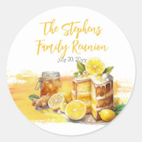 Luscious Lemon Cake Ginger Tea Family Wiedersehen