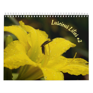 Luscious Lilies #2 Kalender