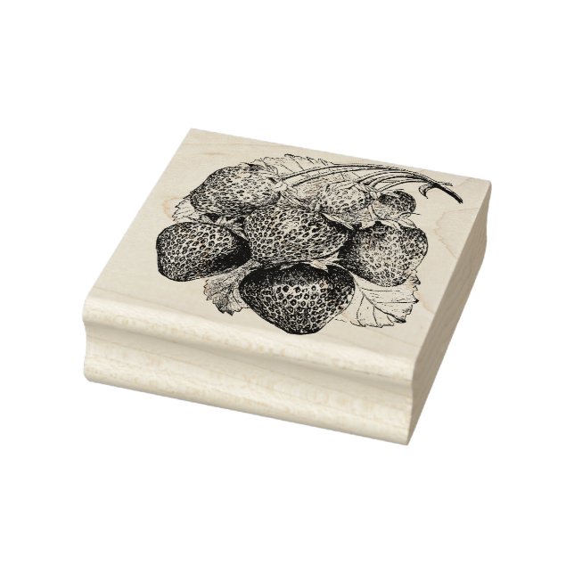 Luscious Summer Strawberry Gummistempel (Stempel)