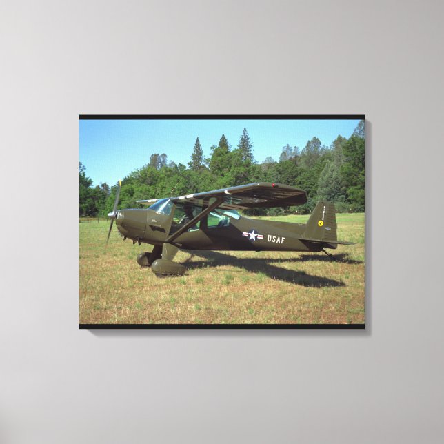 Luscombe, T-8F, 1948_Classic Aviation Leinwanddruck (Vorderseite)