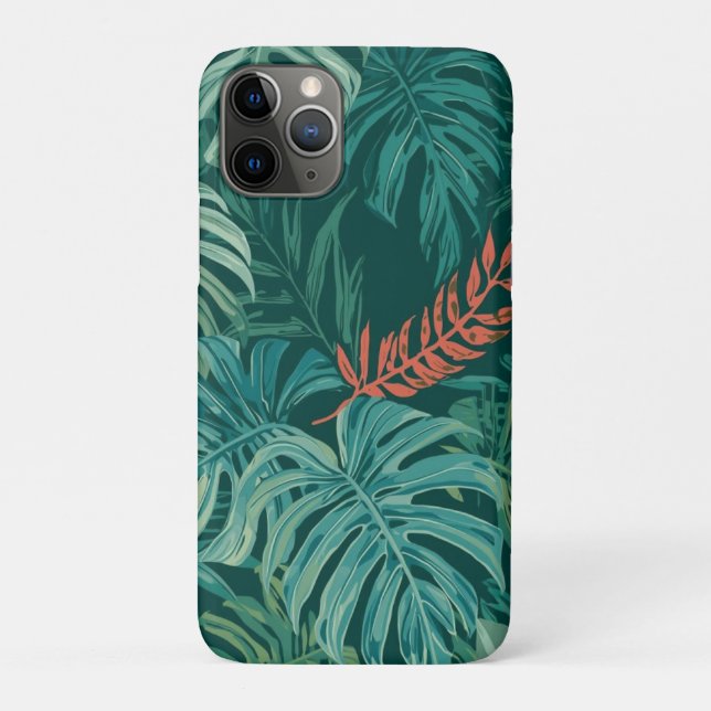 Lush Emerald Jungle Print Case-Mate iPhone Hülle (Rückseite)