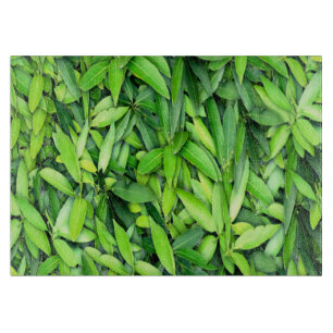 Lush Green Blätter Pattern - Natur botanisch Schneidebrett