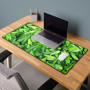 Lush Green Blätter Pattern - Natur botanisch Schreibtischunterlage