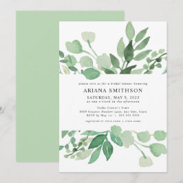 Lush Greenery nuptiale invitation 4197