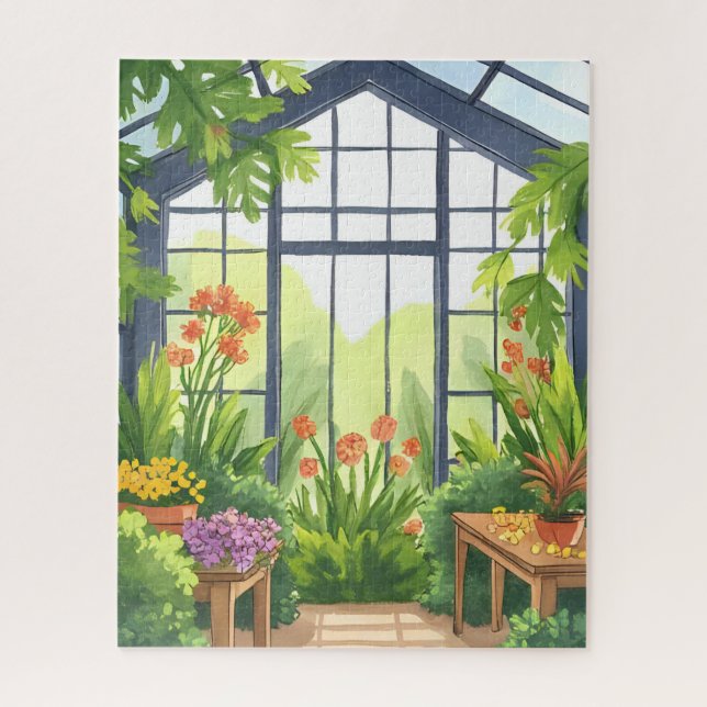 Lush Greenhouse | Floral Botanical Garden (Vertikal)