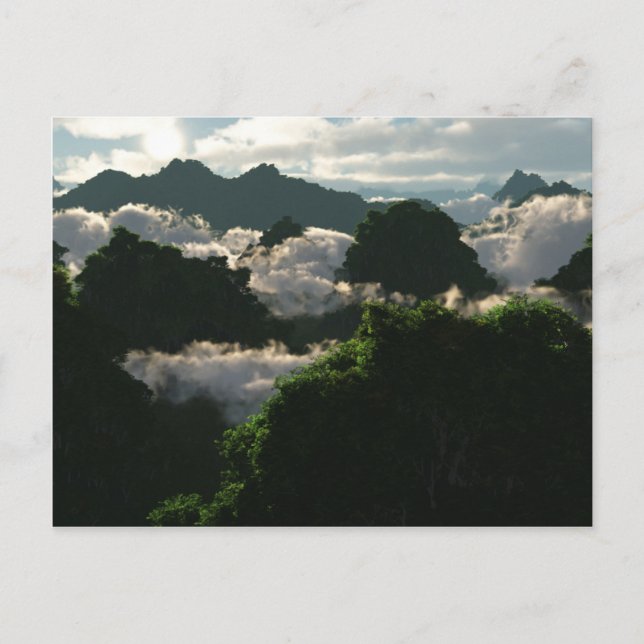 Lush Lands Postcard Postkarte (Vorderseite)