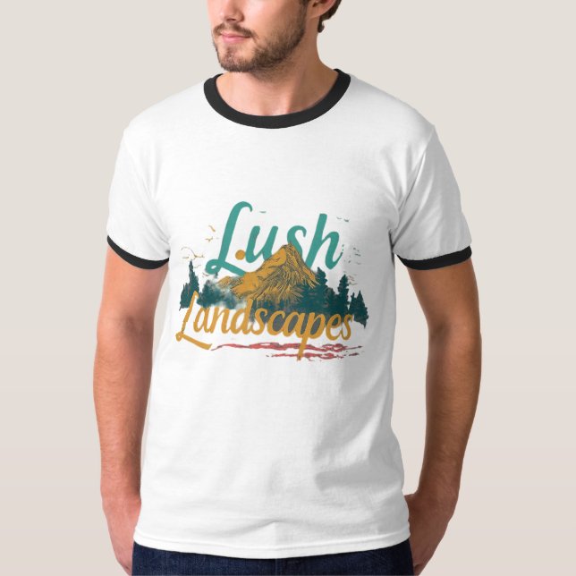 Lush Landscapes T-Shirt (Vorderseite)