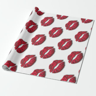 Lushious Lippen Geschenkpapier