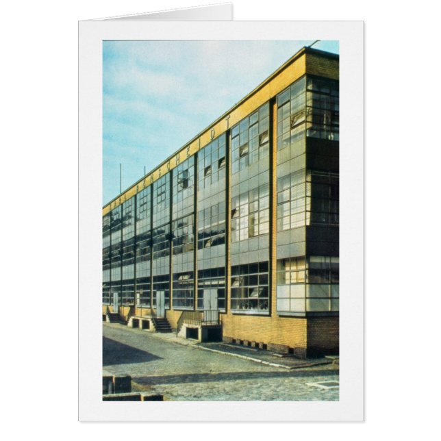 L'usine de chaussures Fagus, conçue par Walter Gro (Devant)