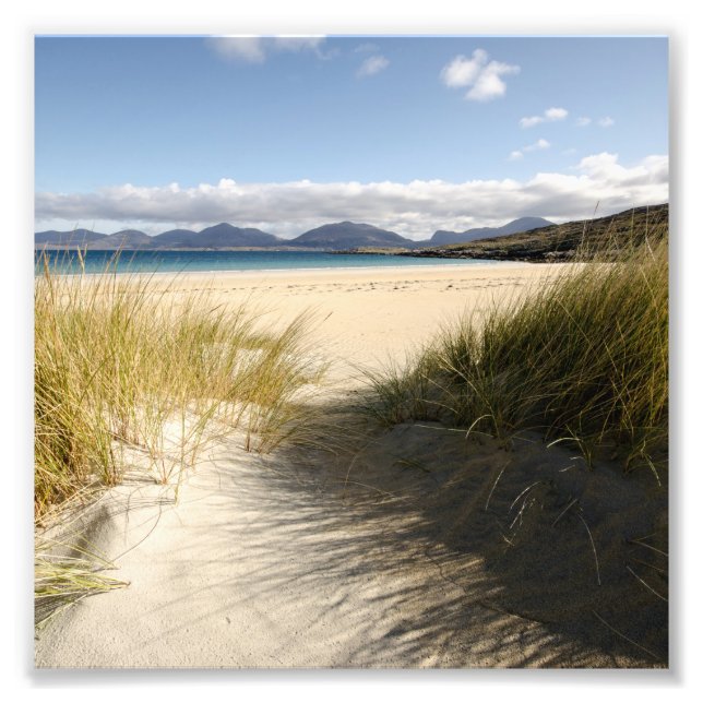 Luskentyre Beach Fotodruck (Vorne)